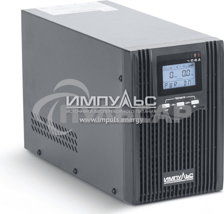 Источник бесперебойного питания Импульс Интерактивная, 2000 ВА / 1600 Вт, Tower, IEC, LCD, USB, USB, SmartSlot