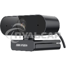 Камера Web Hikvision DS-U02 черный 2Mpix (1920x1080) USB2.0 с микрофоном для ноутбука