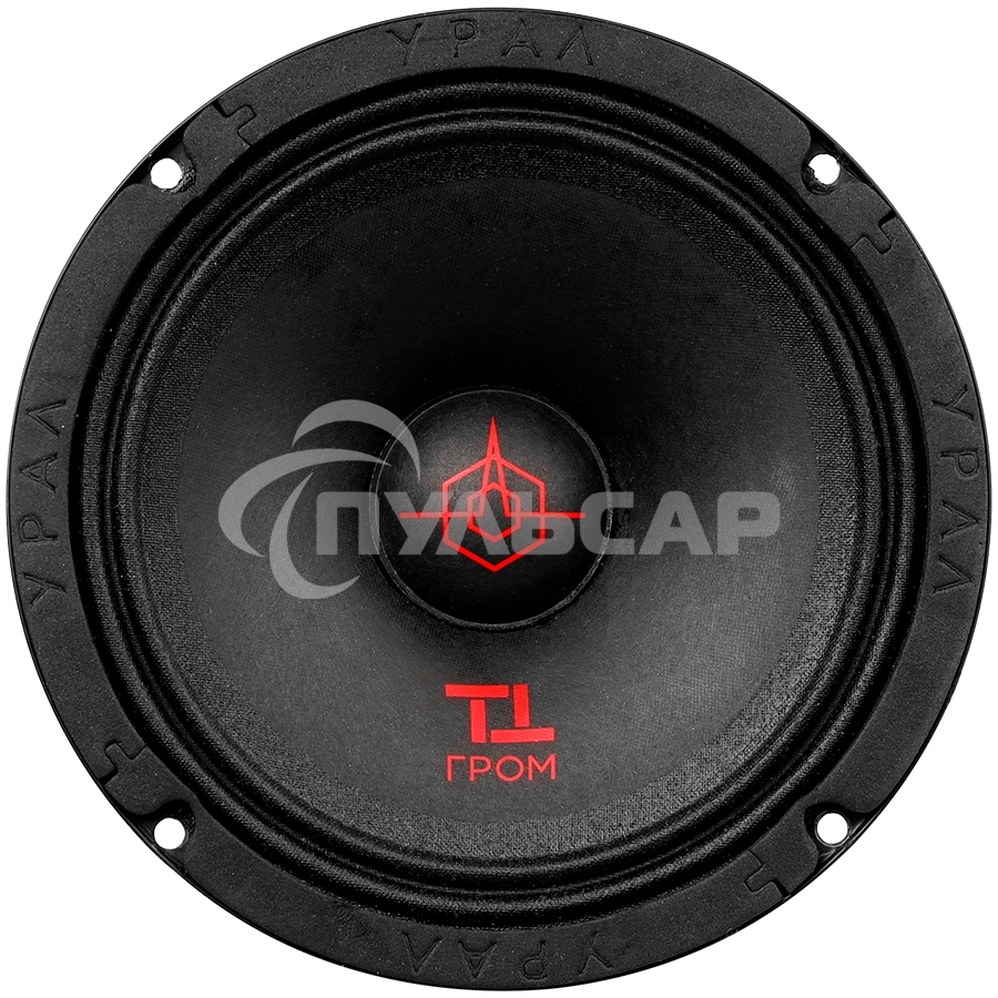 Колонки автомобильные Ural ТТ 165 ГРОМ (без решетки) 150Вт 97дБ 4Ом 16.5см (6 1/2дюйм) (ком.:2кол.) широкополосные однополосные
