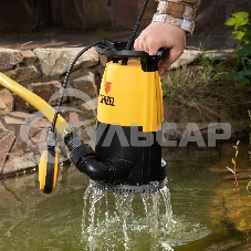 Дренажный насос для чистой и грязной воды DP-600S, 600 Вт, напор 7 м, 13000 л/ч Denzel