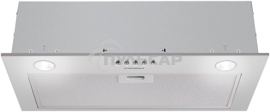 Вытяжка встраиваемая Maunfeld Crosby SINGL 60 нержавеющая сталь, 60 см, 850 куб. м/ч, 48 дБ