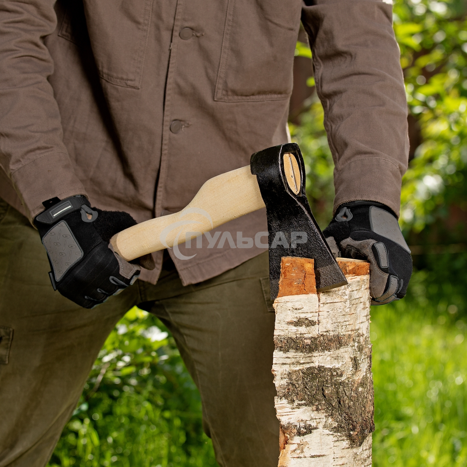 Топор Россия кованый в сборе, тип Б, 1240 1650 гр.500 мм 21667