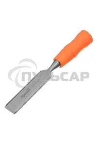 Набор стамесок 4 шт, 6-12-18-24 мм, плоские, пластиковые ударные рукоятки Sparta