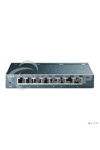Коммутатор TP-Link SMB TL-SG108 8-port Desktop Gigabit Switch, 8 10/100/1000M RJ45 ports,metal case