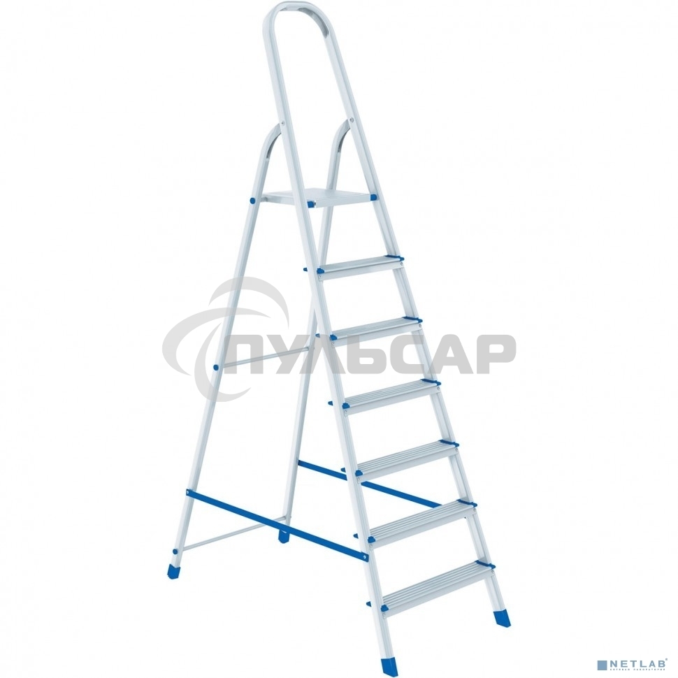 Стремянка Сибртех 977177 ступеней алюминиевая
