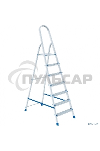 Стремянка Сибртех 977177 ступеней алюминиевая