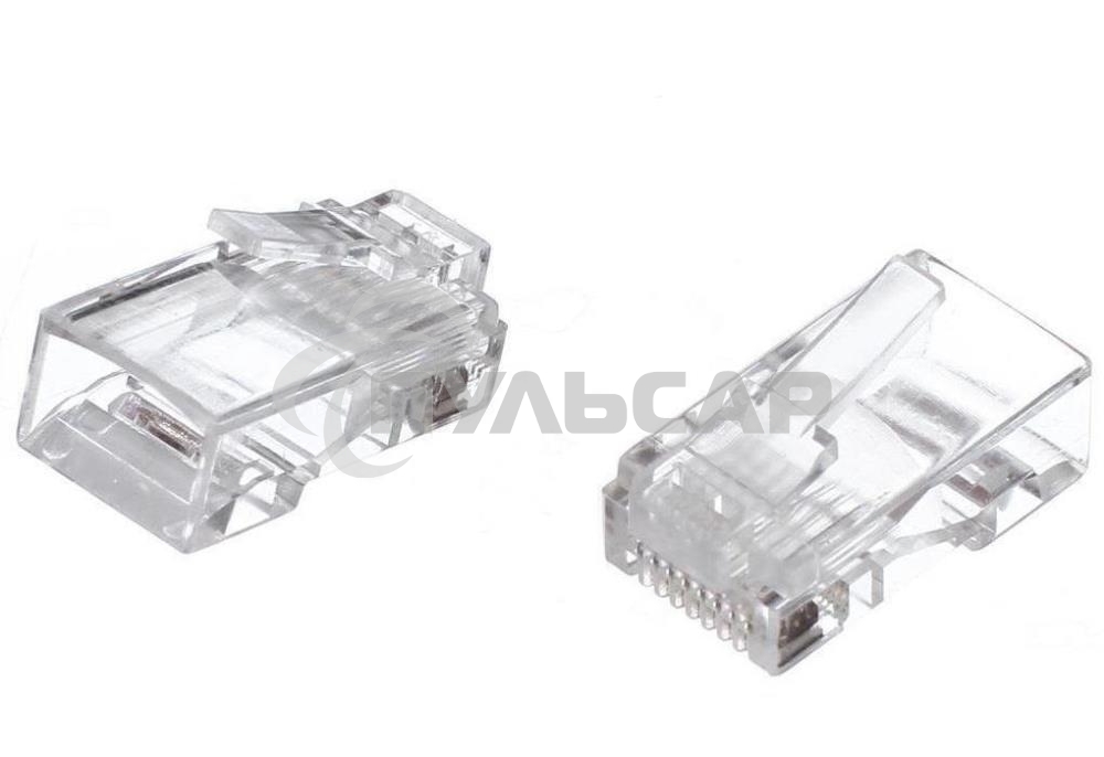 Коннекторы RJ-45 (8P8C) для UTP кабеля 6кат. ( упаковка 100 шт.)