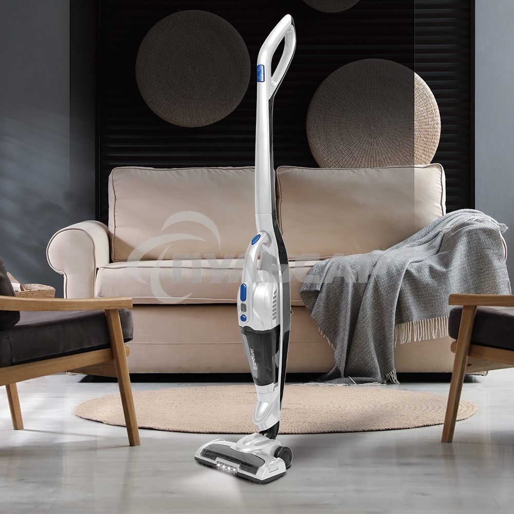 Пылесос вертикальный циклонного типа аккумуляторный Endever SkyClean VC-300, бело-черный, 4 шт,уп