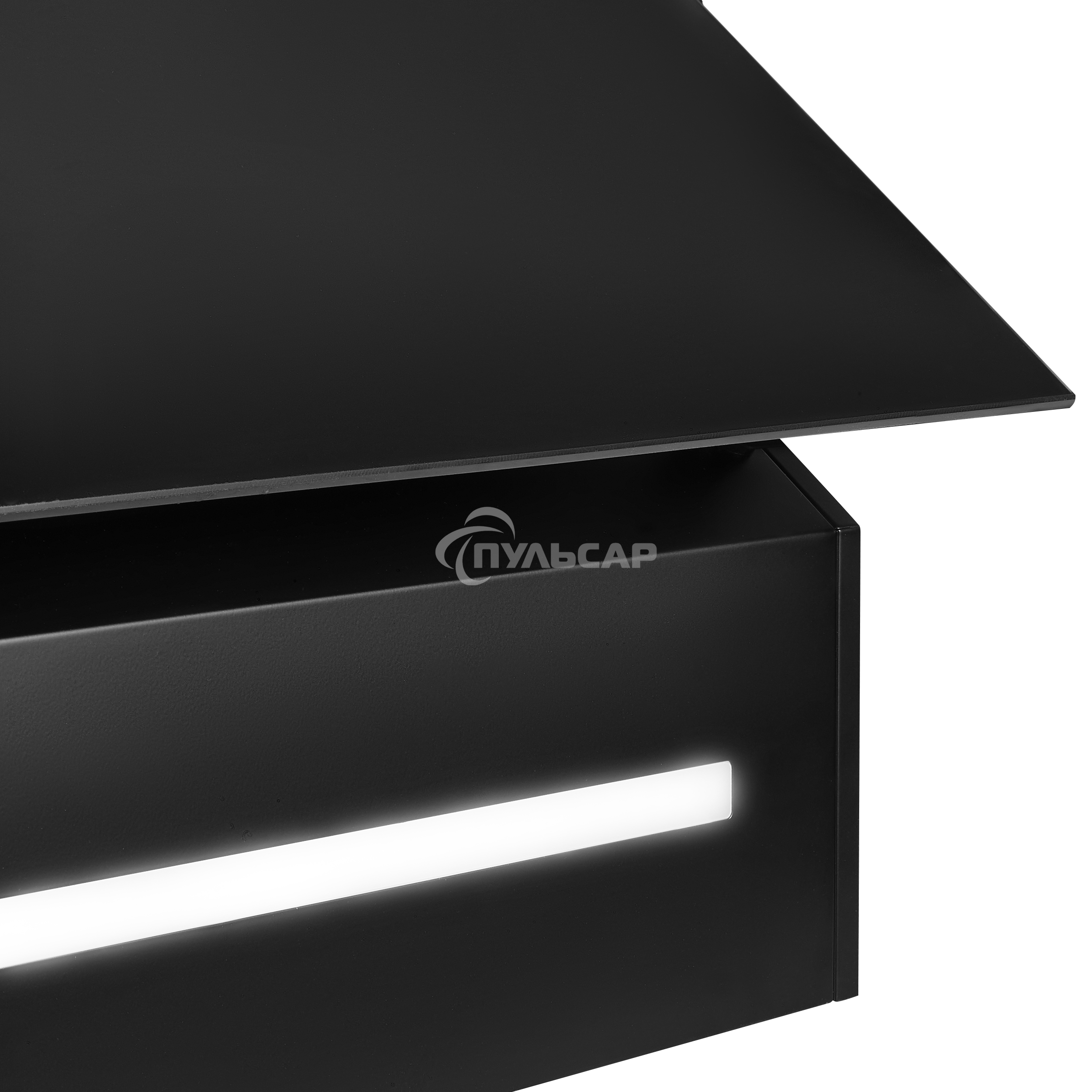 Вытяжка каминная Maunfeld Amber 60 Glass черная, 60 см, 1050 куб. м/ч, 55 дБ