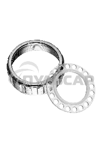 Ремкомплект для краскораспылителя 4 предмета: сопло 2,0 мм, игла, форсунка, зажим сопла Matrix