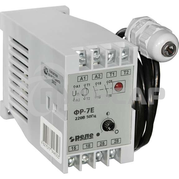 Фотореле ФР-7Е 220В 50Гц (8...20лк. 1.5м/кабель 8А 2НО) Реле и Автоматика A8222-77946503
