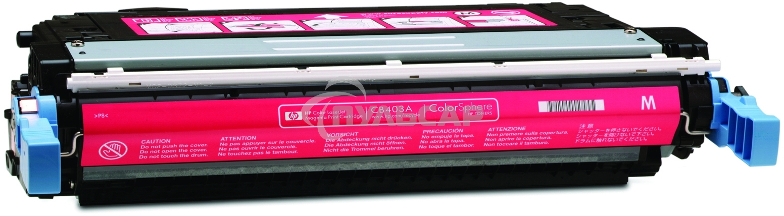 Картридж лазерный HP CB403A пурпурный для CP4005 7500стр.