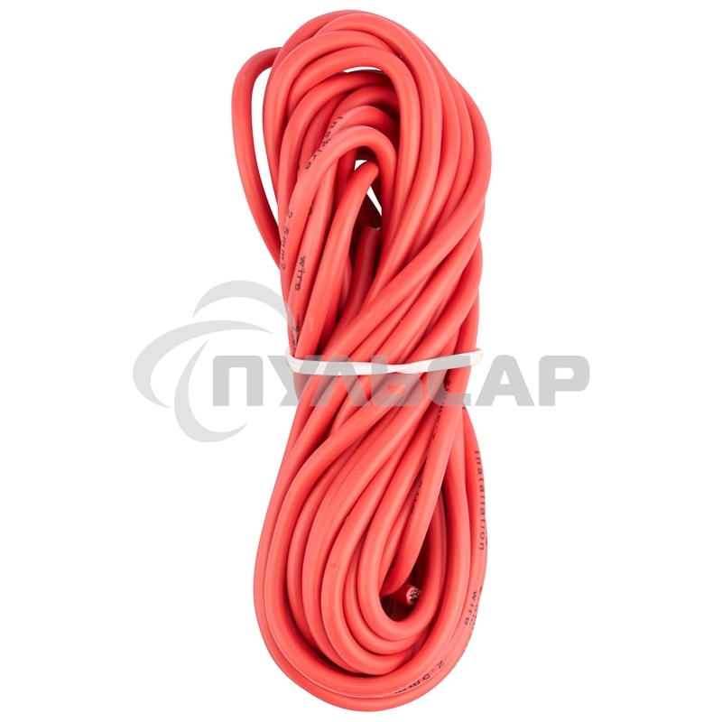 Провод автомобильный ПГВА/ПВАМ Rexant 1х2,50 мм красный, мини-бухта 5 метров