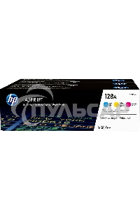 Картридж лазерный комплект HP CF371AM голубой/пурпурный/желтый для LaserJet PRO CP1525N/CP1525NW (3 х 1300)