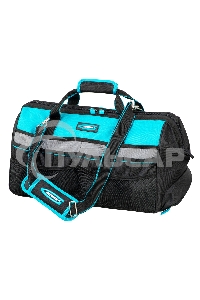 Сумка для инструмента, 500х280х290мм, выдвижная рукоятка, колеса, наплечный ремень Gross