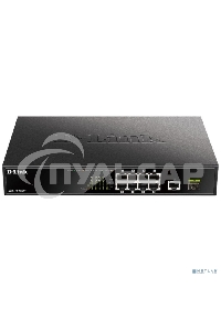 Коммутатор D-Link DGS-1010MP/A1A, L2 Unmanaged Switch with 9 10/100/1000Base-T portsand 1 1000Base-X SFPports(8 PoE ports 802.3af/802.3at (30 W), PoE Budget 125 W)
