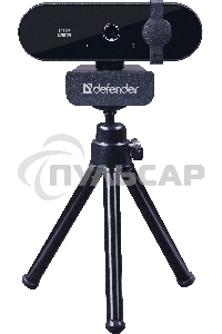 Веб-камера Defender G-lens 2580 черный (2МП, FullHD 1080p, MIC, 86,1°)