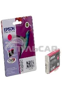 Картридж струйный Epson C13T08034011 пурпурный (330 стр.) для Epson St Ph P50/PX660/PX720WD