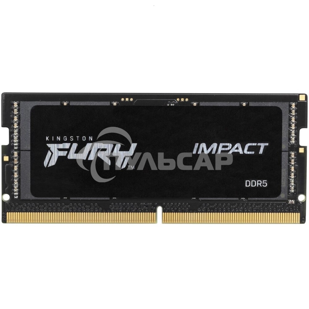 Оперативная память Kingston Fury Impact, DDR5, 32Gb (1x32Gb), 5600MHz, CL40, SO-DIMM