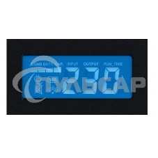 Источник бесперебойного питания Line-Interactive CyberPower PR1000ELCDRT1U 1000VA/800W USB/RS-232/EPO/SNMPslot (6 IEC С13)