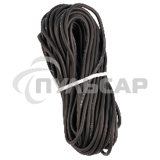 Провод автомобильный ПГВА/ПВАМ Rexant 1х0,75 мм черный, мини-бухта 10 метров