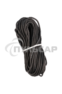 Провод автомобильный ПГВА/ПВАМ Rexant 1х0,75 мм черный, мини-бухта 10 метров