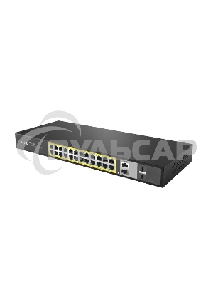 Коммутатор 24PORT 10/100M POE 4GE COMBO P124GH NETIS