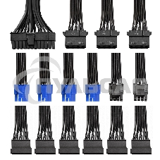 Блок питания ExeGate 750PPH-OEM (EX292343RUS-OEM), 750Вт, 80 PLUS Bronze, 120мм, черный