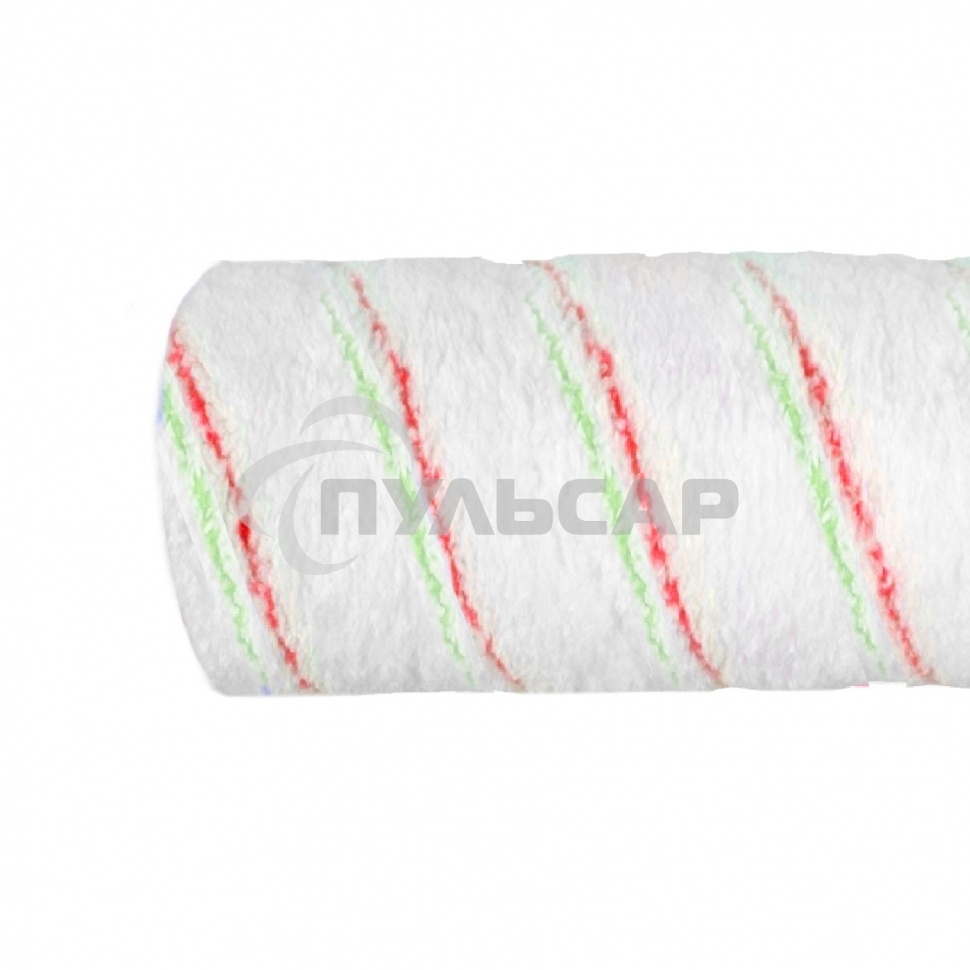 Валик Эмали, 180 мм, ворс 12 мм, D - 48 мм, D ручки - 6 мм, полиамид, полиакрил Сибртех