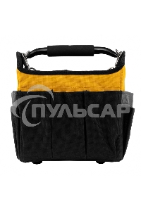 Переноска для инструмента, 260х240х300 мм, 22 кармана, наплечный ремень Denzel