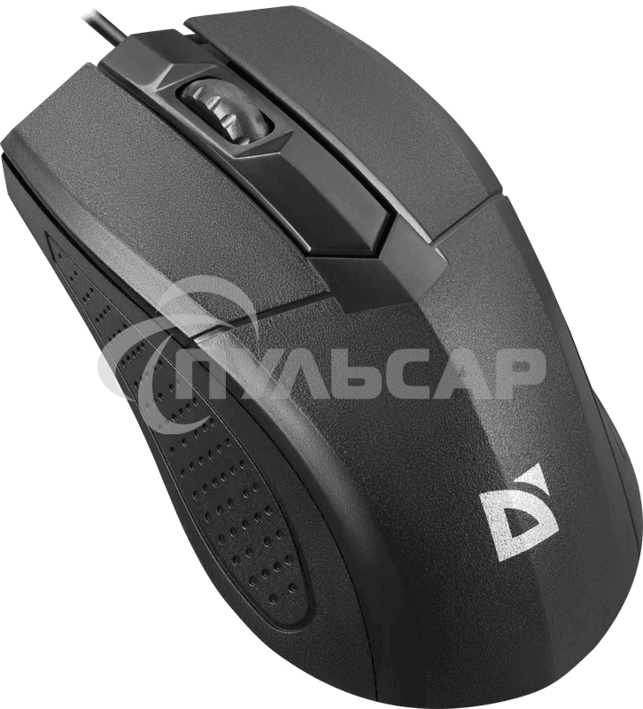 Мышь проводная Defender Optimum MB-270 черный, 1000 dpi, USB, кнопки - 3