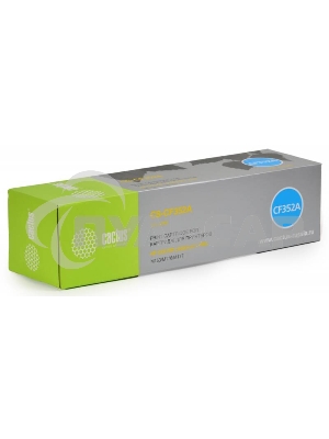 Картридж лазерный Cactus CS-CF352A желтый (1000 стр.) для HP M176/M177