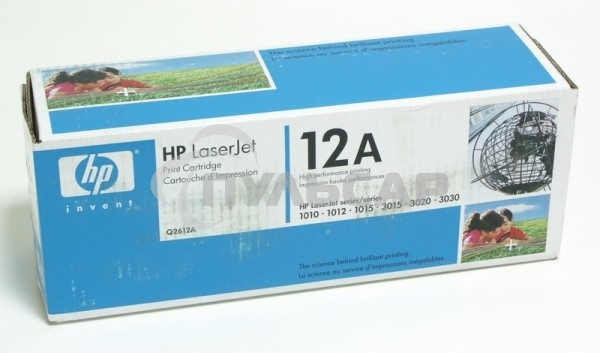 Картридж лазерный HP Q2612A черный для LaserJet 1010/1018/1020/1012/1015/3015/3020/3030 (2000стр.)
