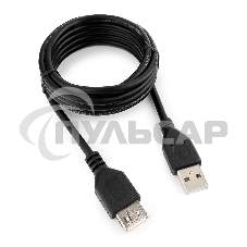 Кабель Gembird PRO CCP-USB2-AMAF-6 USB 2.0 кабель удлинительный 1.8м AM/AF позол. контакты, пакет