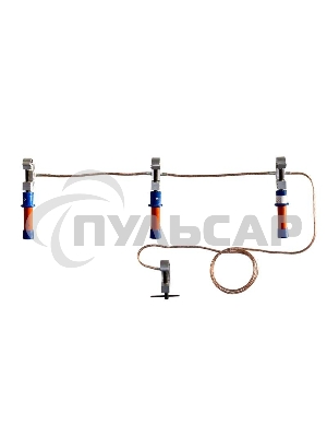 Заземление переносное ПЗРУ-1 Д для распред. устр. до 1кВ 16кв.мм Диэлектрик Д157668