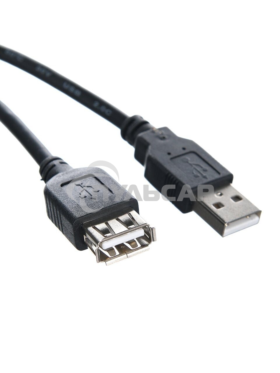 Кабель удлинительный TELECOM USB2.0 <Am-->Af> 1,5 м черный <TUS6990-1.5M>