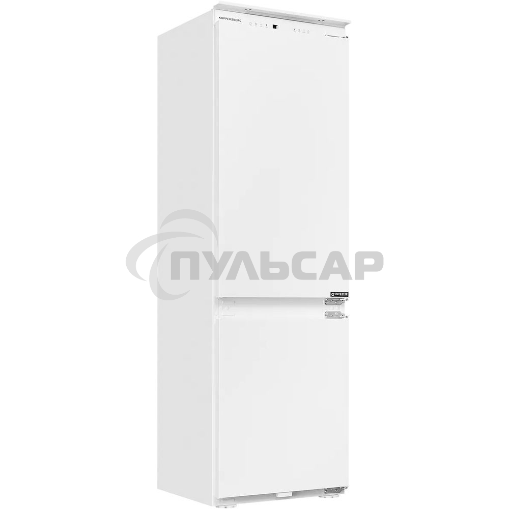 Встраиваемый холодильник Kuppersberg RBN 1764, High-Tech, полезный объем 243 л, No Frost, супер заморозка, инверторный компрессор, электронное управление, энергоэффективность А+