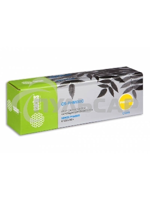 Картридж лазерный Cactus CS-PH6130C (106R01282) голубой (1900 стр.) для Xerox 6130/6130n