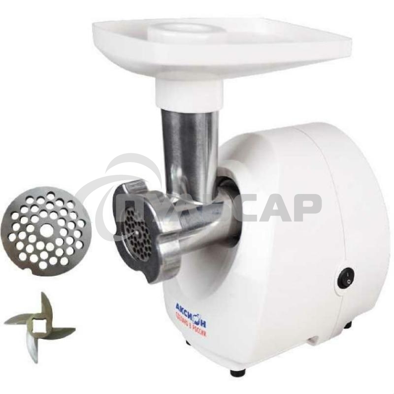 Мясорубка электрическая Аксион М25.10, белый мрамор, 1500 Вт, до 10кг/ч