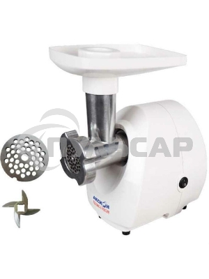 Мясорубка электрическая Аксион М25.10, белый мрамор, 1500 Вт, до 10кг/ч