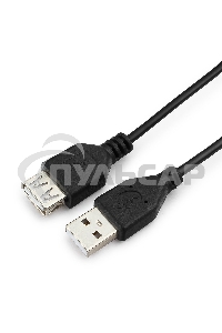 Кабель Гарнизон Кабель удлинитель USB 2.0, AM/AF, 1м, пакет (GCC-USB2-AMAF-1M)