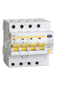 Выключатель автоматический дифференциального тока Iek MAD10-4-040-C-300 АД14 4Р 40А 300мА ИЭК