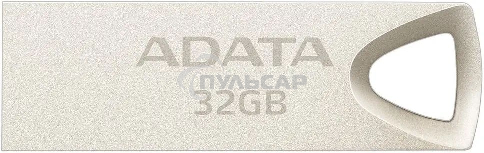 Флешка USB ADATA UV210 (AUV210-32G-RGD), 32 Gb, USB 2.0, R/W 15/5, золотистый