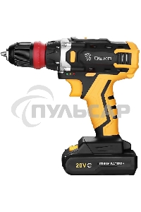 Дрель-шуруповерт Deko DKCD20FU-Li 063-4176, Аккумуляторная, 20В, 1 АКБ