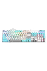 Клавиатура проводная A4Tech Bloody S510N USB белый