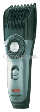 Машинка для стрижки Panasonic ER217S520 серебристый (насадок в компл:1шт)