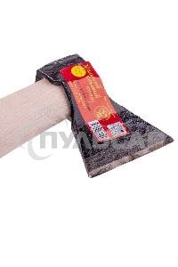 Топор кованый, в сборе, 680/900 г, деревянное топорище, 400 мм, Б, (Ижевск) Россия