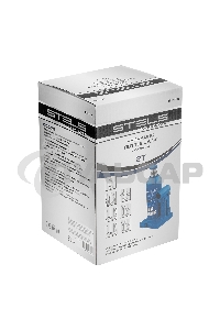 Домкрат STELS 51115гидравлический бутылочный телескопический 2 т h подъема 170–380мм