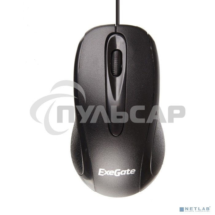 Мышь проводная ExeGate Professional Standard SH-9026 черный, 1000 dpi, USB, кнопки - 3