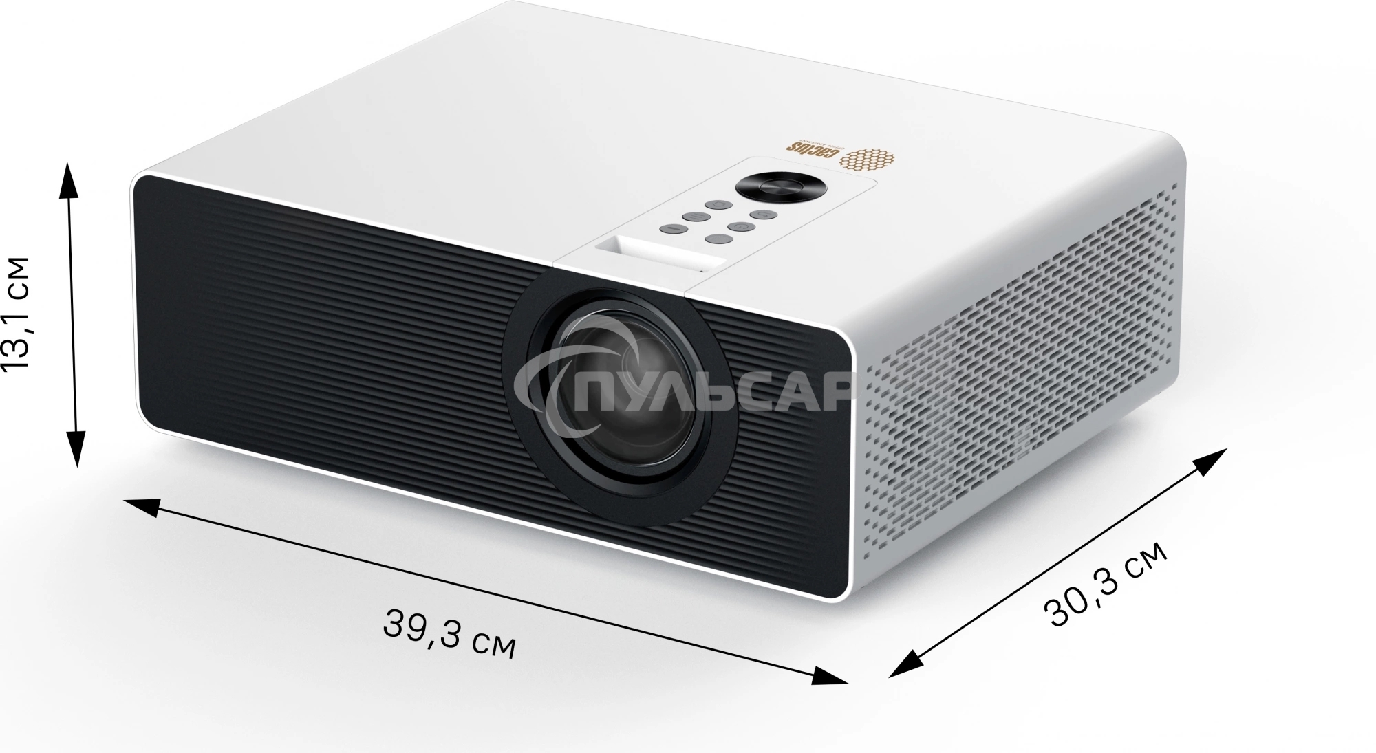 Проектор Cactus CS-C4.SG DLP 45600Lm (1920x1080) 800000:1 ресурс лампы:25000часов 1xUSB typeA 1xHDMI 6.8кг